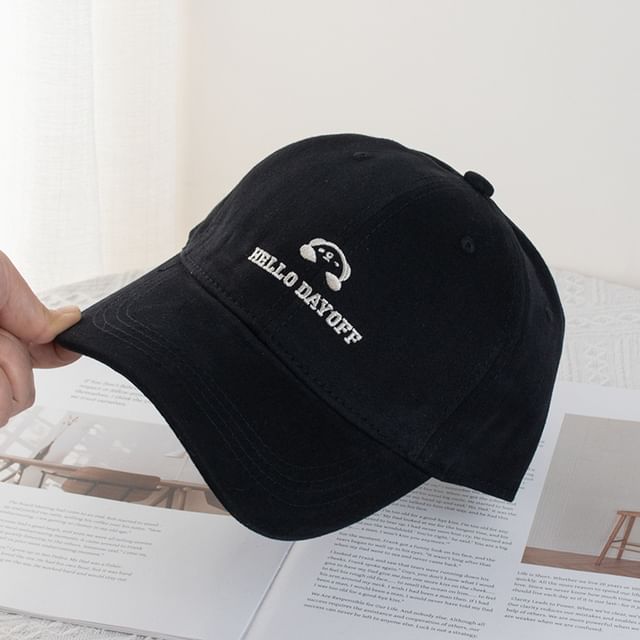 (Various Cap Lettering Designs) Baseball Embroidered Animal