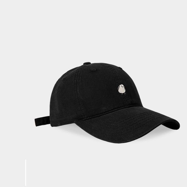 Bird Embroidered Baseball Cap
