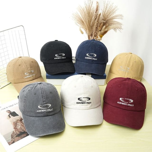 Embroidered Cap Baseball Letter