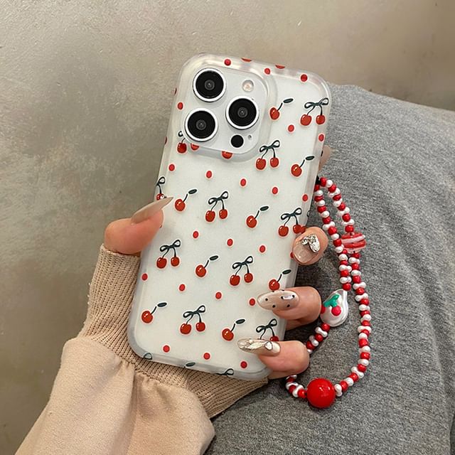 Case Strap / Set Phone Cherry