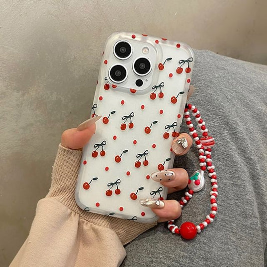 Case Strap / Set Phone Cherry