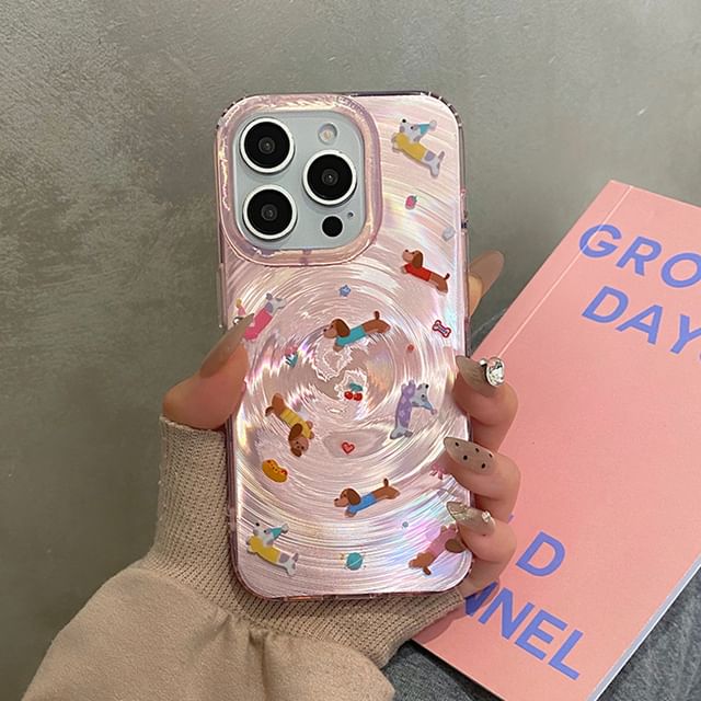 Case Strap Phone Dog / Set