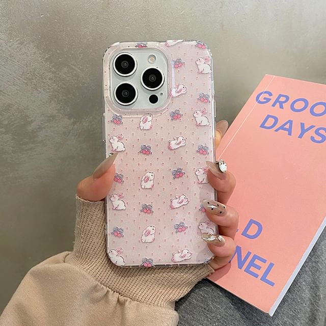 / Strap Rabbit Set Case Phone