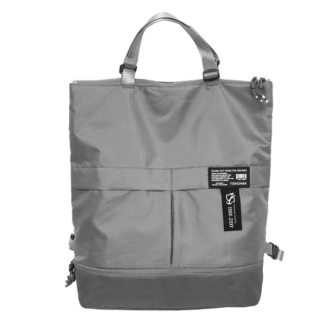 Nylon Applique Backpack Tote Panel