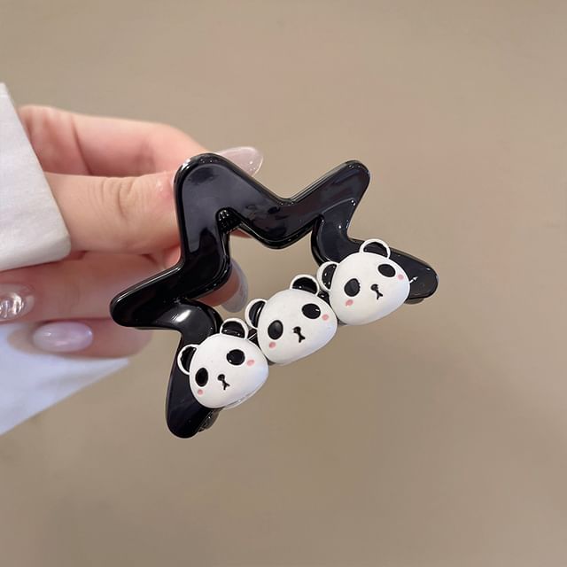 (Various Hair Designs) Clip Panda Claw