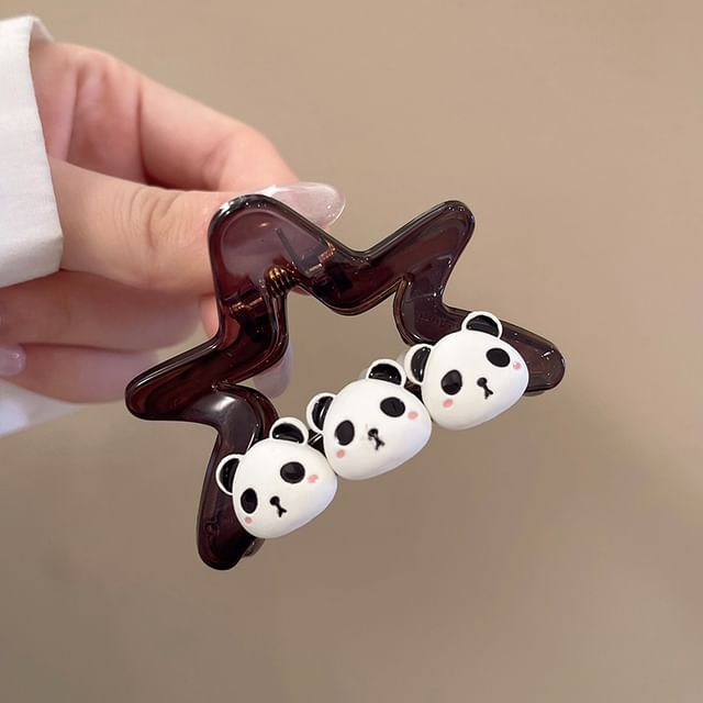 (Various Hair Designs) Clip Panda Claw