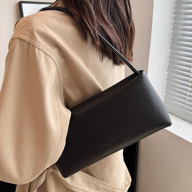 Leather Shoulder Bag Faux