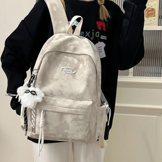 Backpack Tie Laptop Dye Nylon