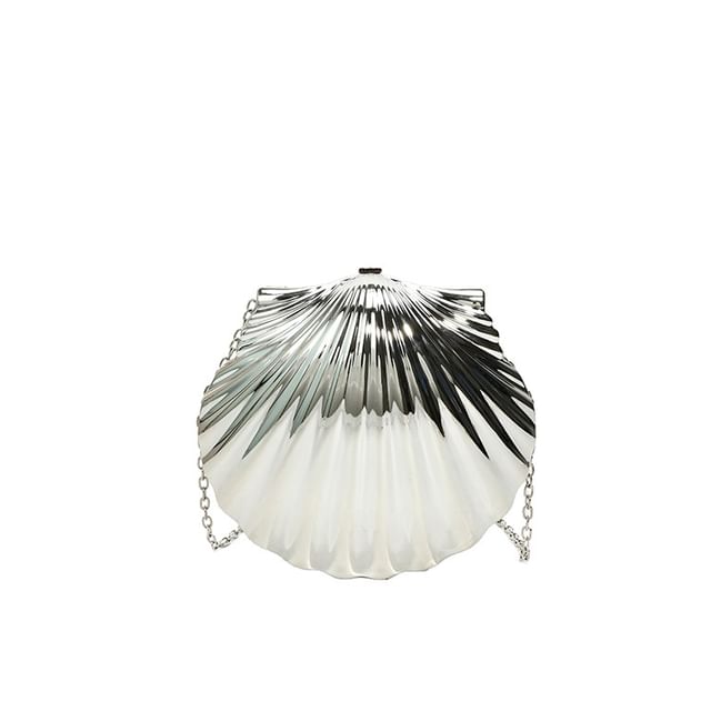 Chain Evening Shell Strap Bag