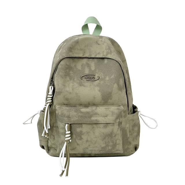 Backpack Tie Laptop Dye Nylon