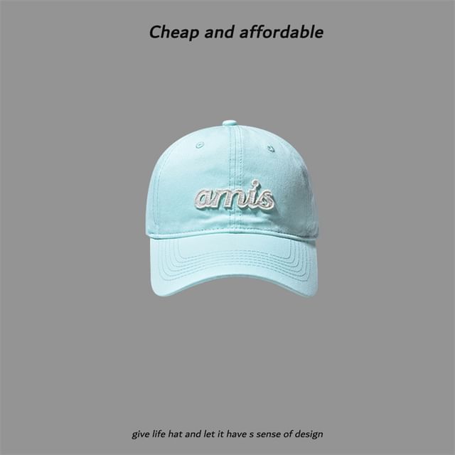 Cap Letter Embroidered