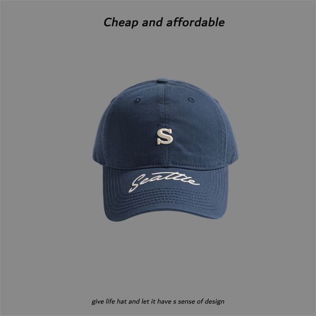 Embroidered Cap Letter