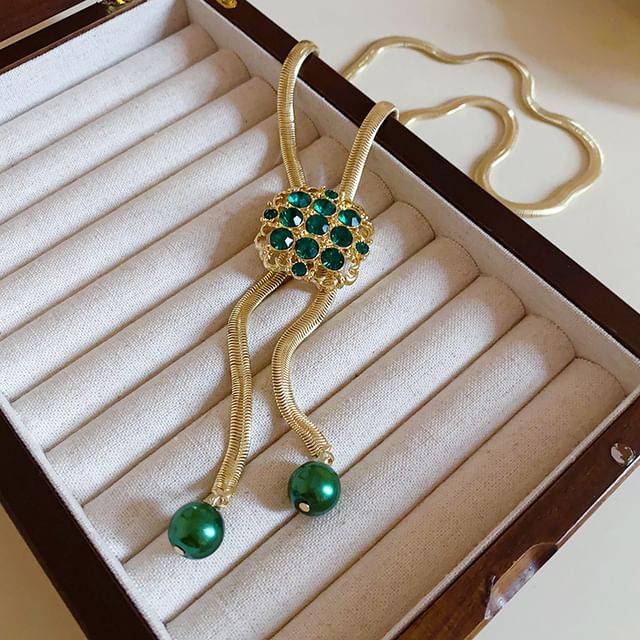 Alloy Necklace (Various Faux / Designs) Gemstone