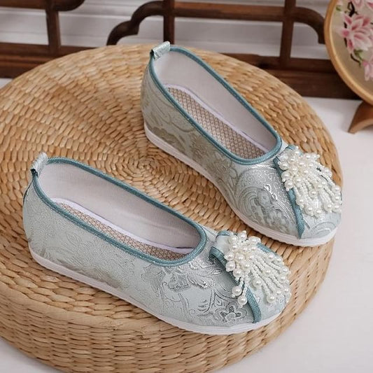 Flats Embroidered Beaded