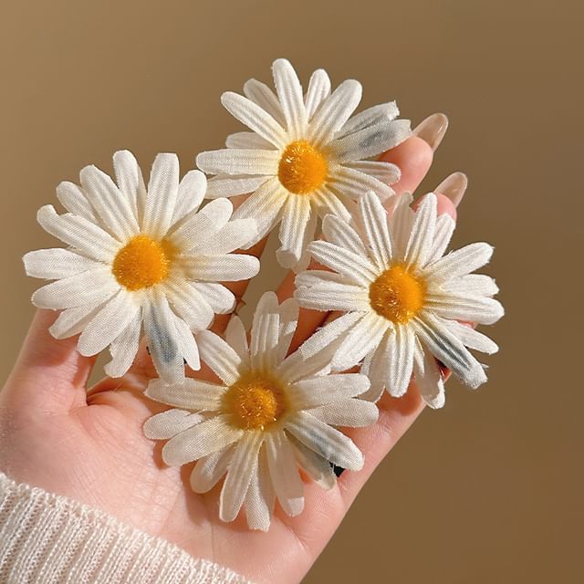 Daisy Hair Clip Set