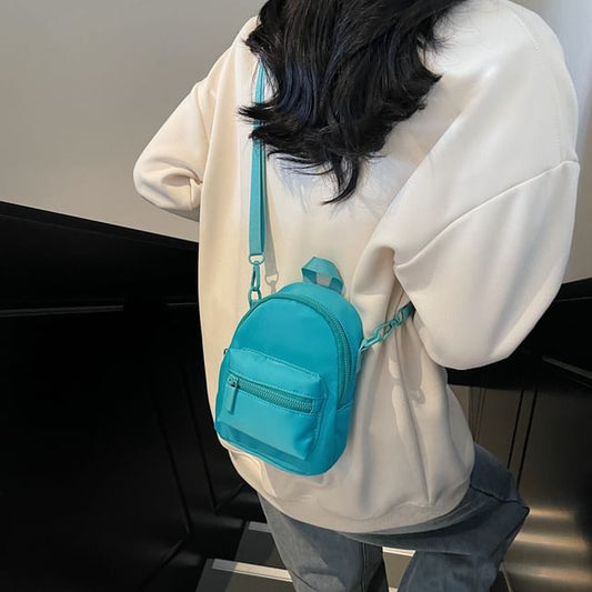 Multi-Pocket Backpack Plain