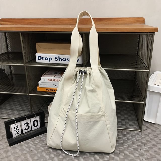 Backpack Plain Drawstring