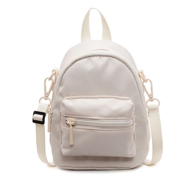 Multi-Pocket Backpack Plain