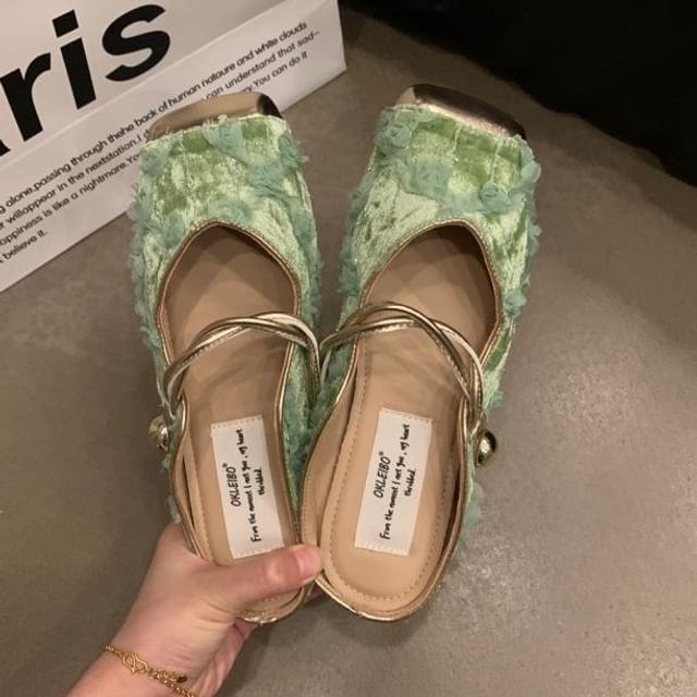 Mules Cap Jane Toe Mary