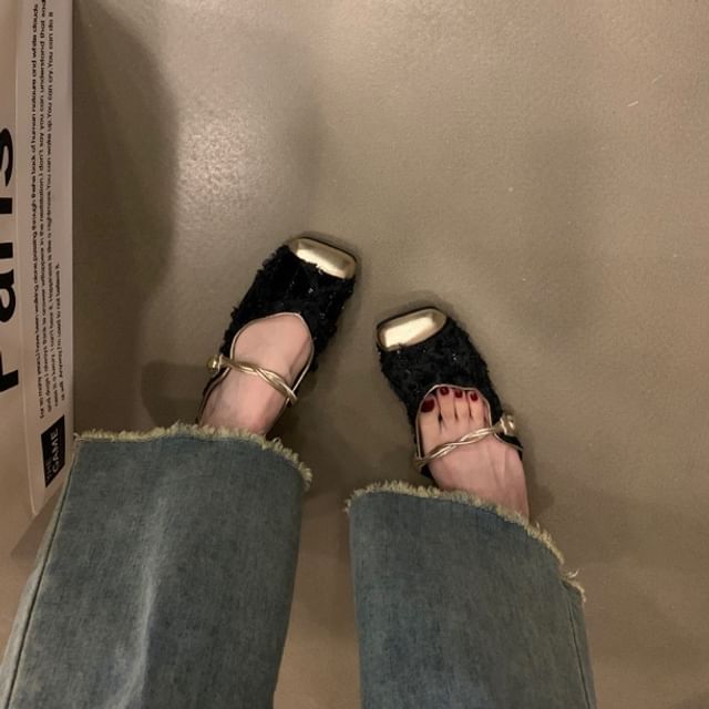Mules Cap Jane Toe Mary