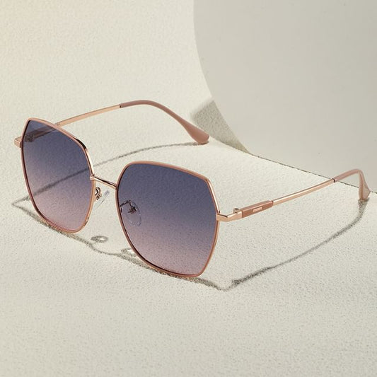 Sunglasses Geometric Metal