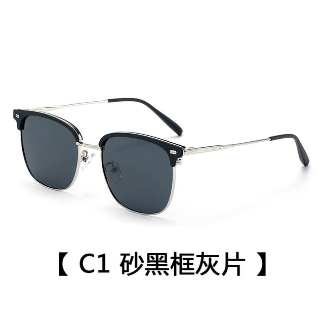 Metal Sunglasses Browline