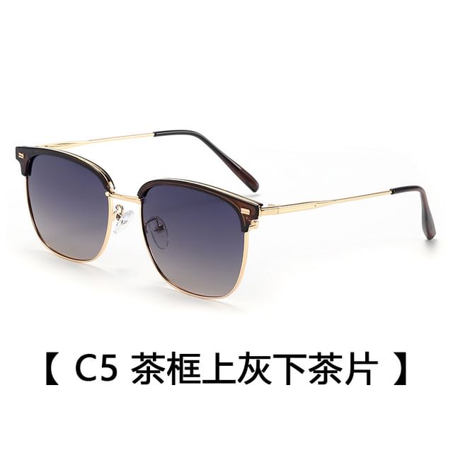 Metal Sunglasses Browline