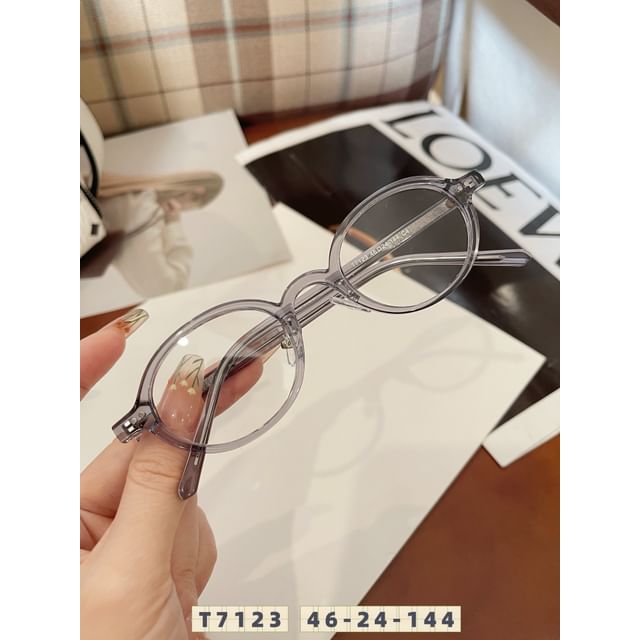 Oval Glasses Frame