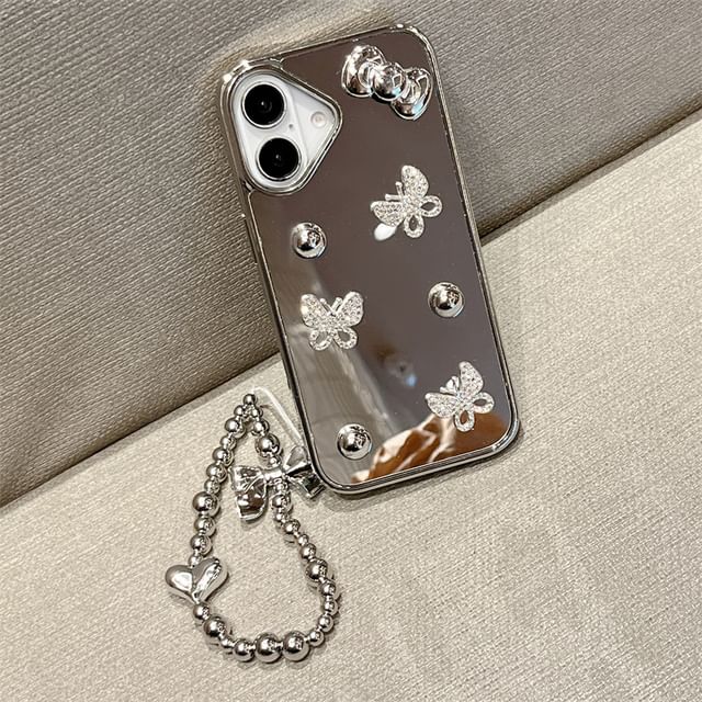 Case Strap Butterfly / Phone Mirrored Set