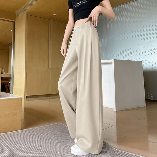Plain Leg (Various Waist Wide High Designs) Pants Dress