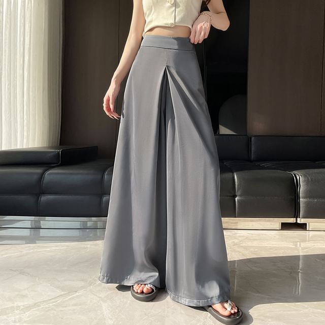 High Plain Waist Culottes