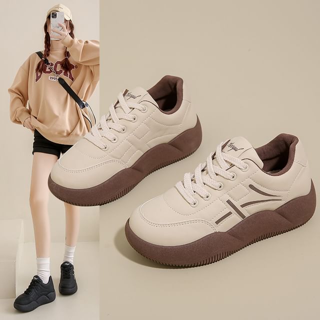 Platform Sneakers Panel