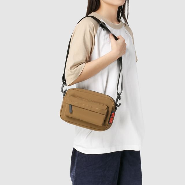 Crossbody Nylon Bag Plain