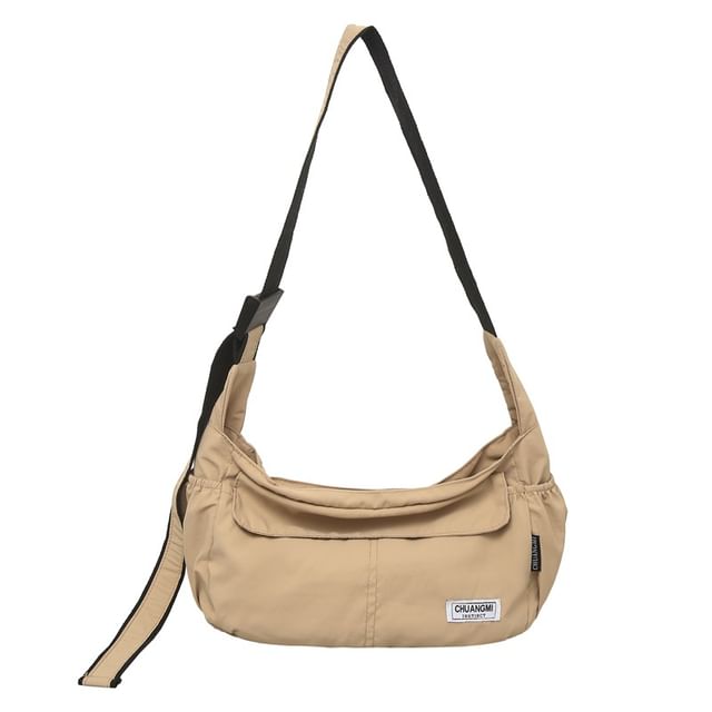 Nylon Crossbody Bag Plain