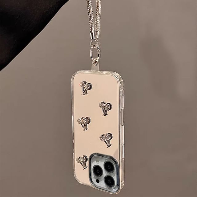 Cherry Case Strap / Set Phone Mirrored