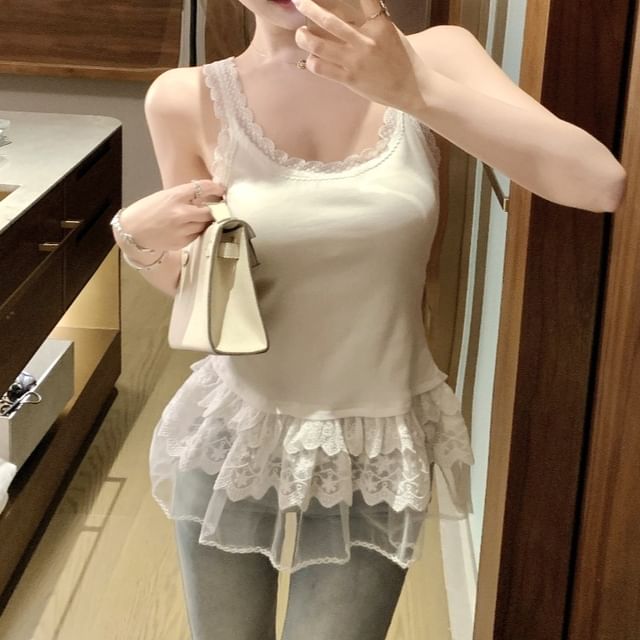 Top Trim Lace Camisole