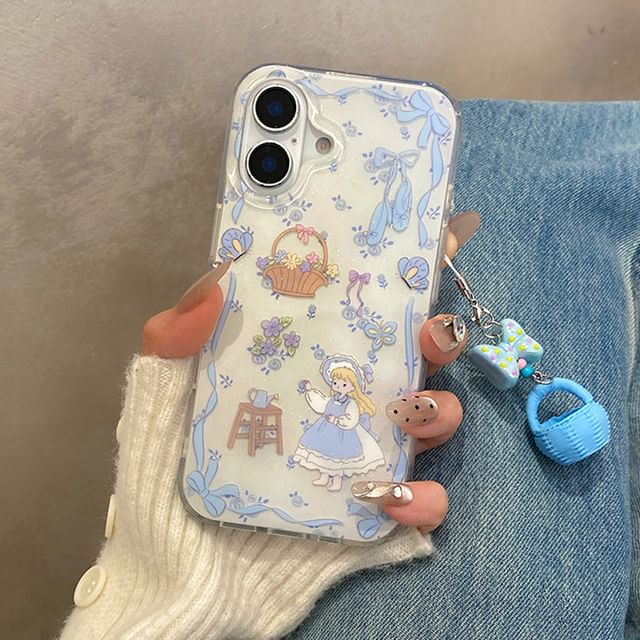 Charm Set Girl Case Phone /