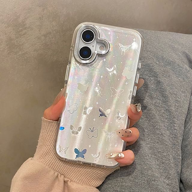 Holographic Case Butterfly Phone