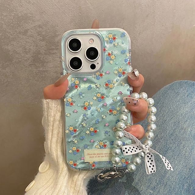 Strap Phone Case / Set Floral
