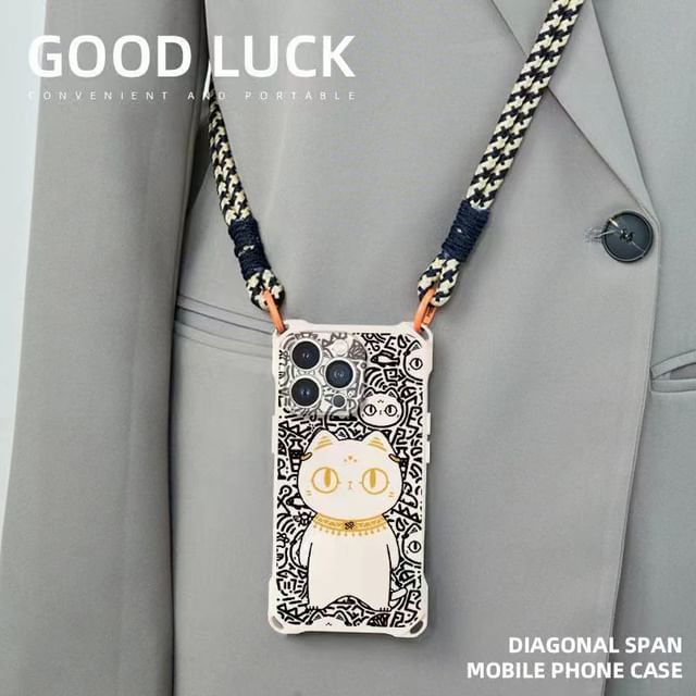Strap Cat Set / Lanyard Phone Case