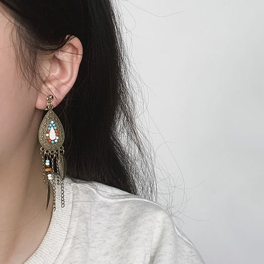 Leaf (Various / Cuff Designs) Earring Chandelier Ear Alloy