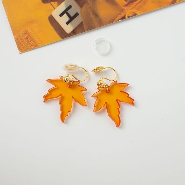 Alloy Drop Earring Ear (Various Cuff / Leaf Designs)