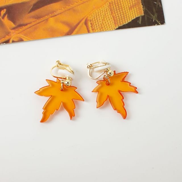 Alloy Drop Earring Ear (Various Cuff / Leaf Designs)