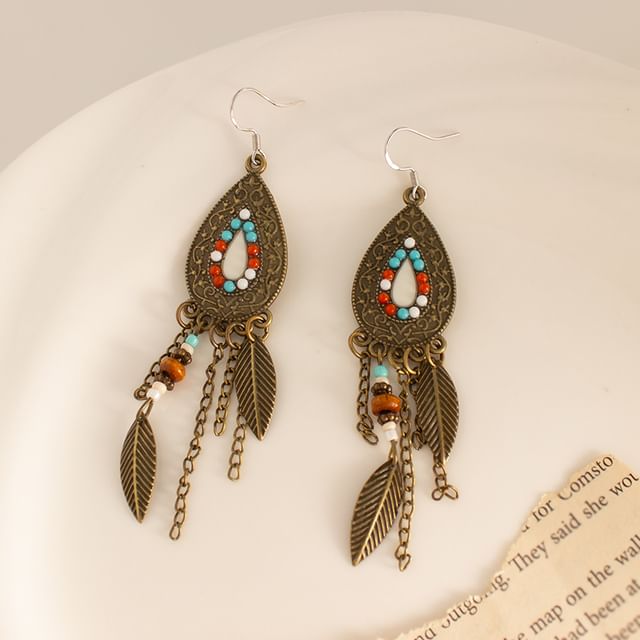 Leaf (Various / Cuff Designs) Earring Chandelier Ear Alloy