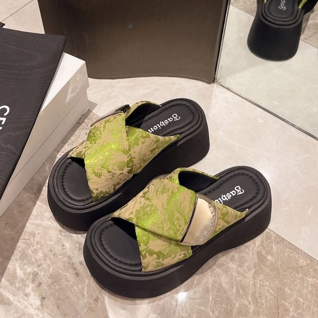 Cross Platform Sandals Strap