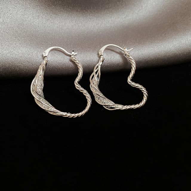 Earring Designs) Hoop (Various Alloy Twisted