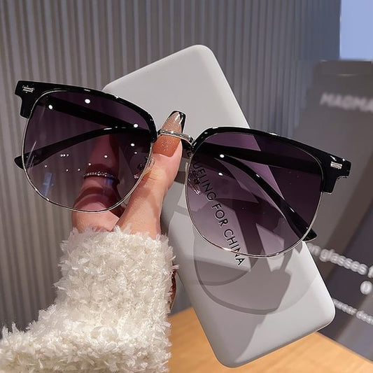 Half Cleaning Set Pouch / Designs) Fabric Sunglasses Polarized Case Cloth Frame (Various