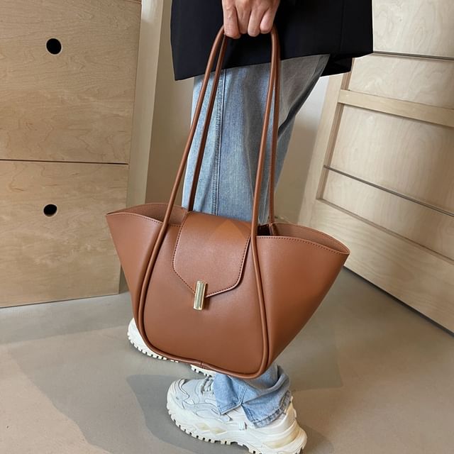 Faux Leather Bag Tote