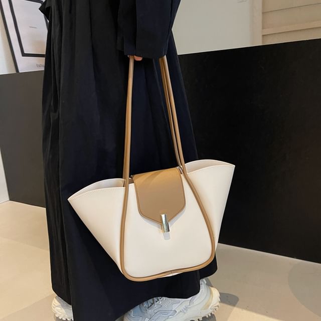 Faux Leather Bag Tote