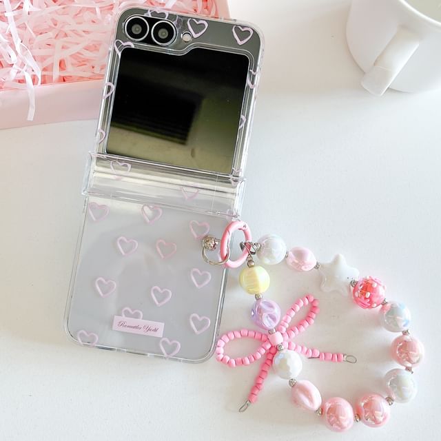 Set / Star Case Strap Phone Heart